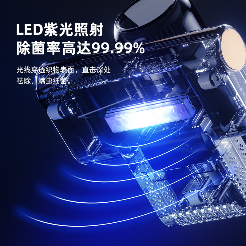 ダニ除去器新品手持ち無線ダニ除去器充電式大吸引掃除機紫外線殺菌家庭用ダニ除去|undefined