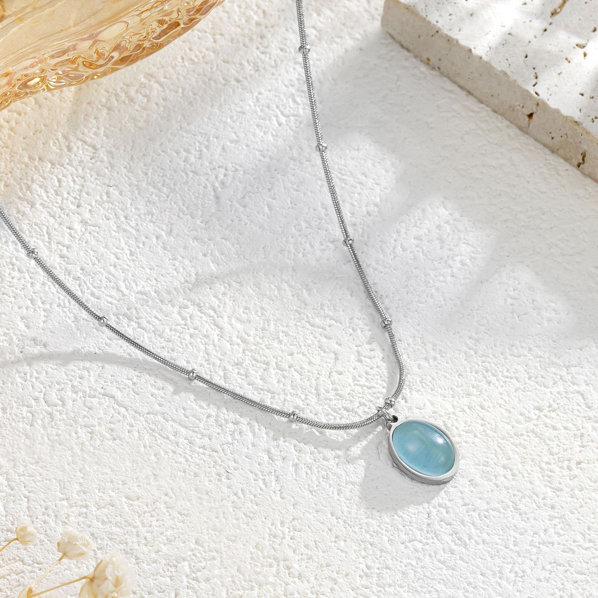 Natural Crystal And Gemstone Jewelry Brings Luck, Conveying Warmth, Clarity And Gentle Positive Energy, Making Every Day Feel Peaceful And Grounded. N_voghion.com