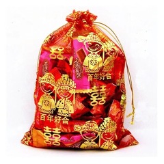 結婚喜糖袋中国式喜袋キャンディーの袋結婚祝い用品大全結婚手提げ袋喜糖袋