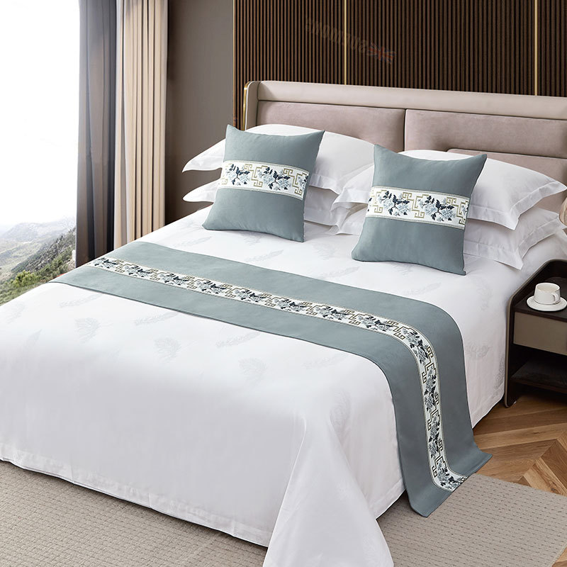 은회색 모란 꽃 스트립