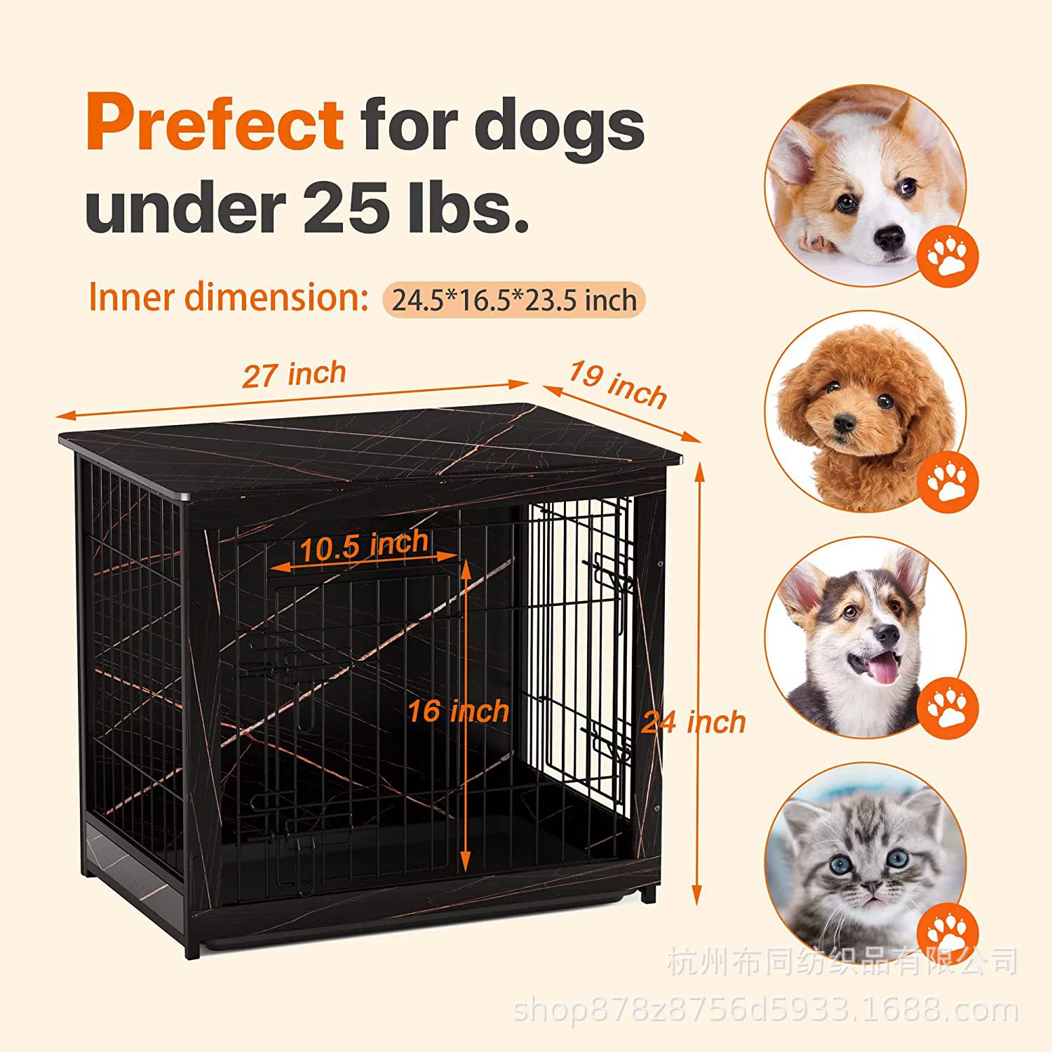 Амазонка взрывы имитация дома маленькая собака деревянная клетка для собак средняя собака с туалетом разделение клетка для домашних животных дом для собак оптом