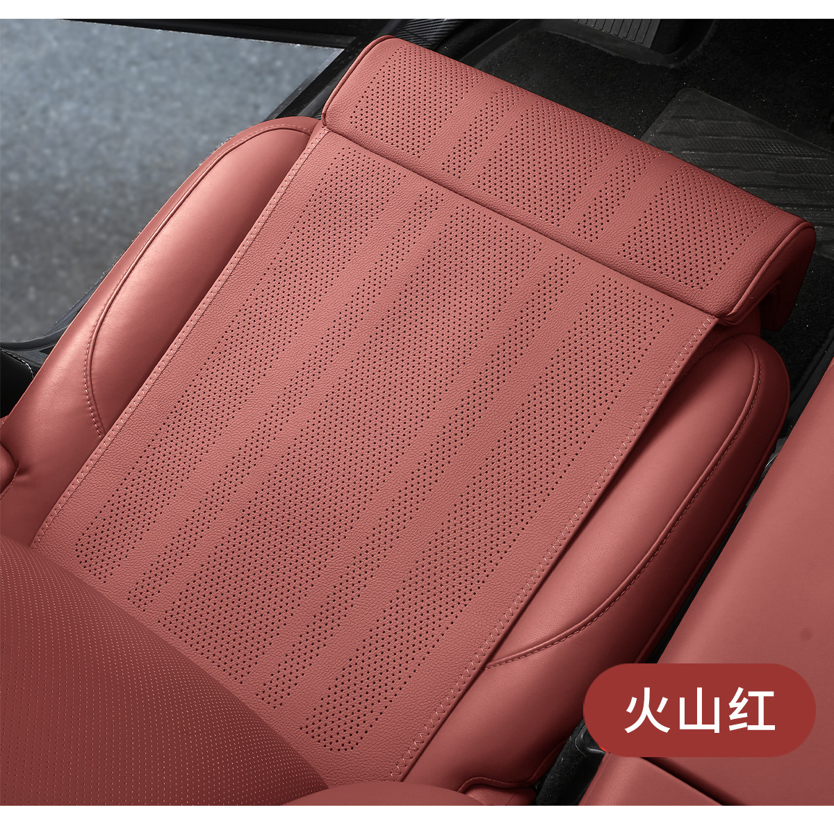 Cross-Border Extended Leg Rest Integrated Car Seat Cushion, Universal for All Seasons, Wholesale Breathable Footrest Pad, Seat Cushion Cover