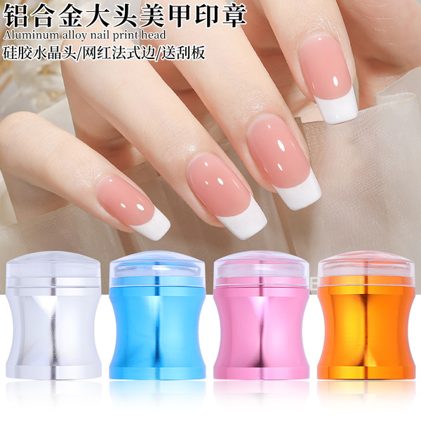Silicone transparent seal for manicure for nails
