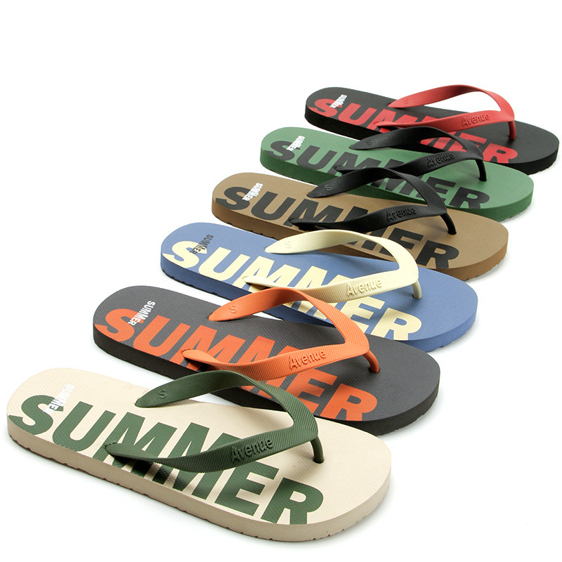 New Slippers Men's Summer Outer Wear Non-slip Flip-flops Outdoor Soft Bottom Sports Leisure Beach Sandals