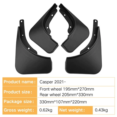 Suitable for Modern Casper Mudguard