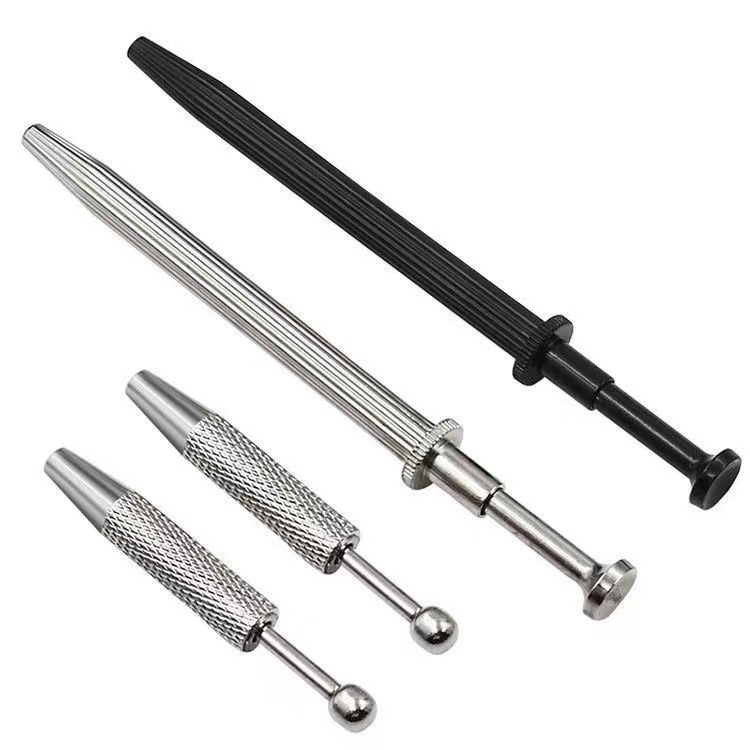 Four-claw stainless steel non-slip diamond-grabbing tool—perfect for jewelry-making equipment, available in both short and long sizes!