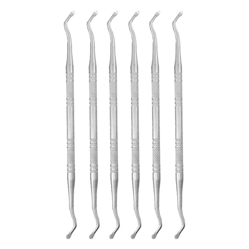 Специальный инструмент для ухода за ногтями, двухсторонняя ложка для ногтей, щипцы «орлиный клюв», стальной штифт для выталкивания кутикулы, набор для маникюра (вилка для кутикулы, пилка для ногтей).