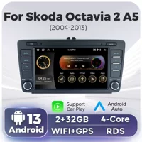 Подходит к Skoda Octavia 2 A5 2004-2013 Skoda Astringe 7" Special Android Navigation Instrument
