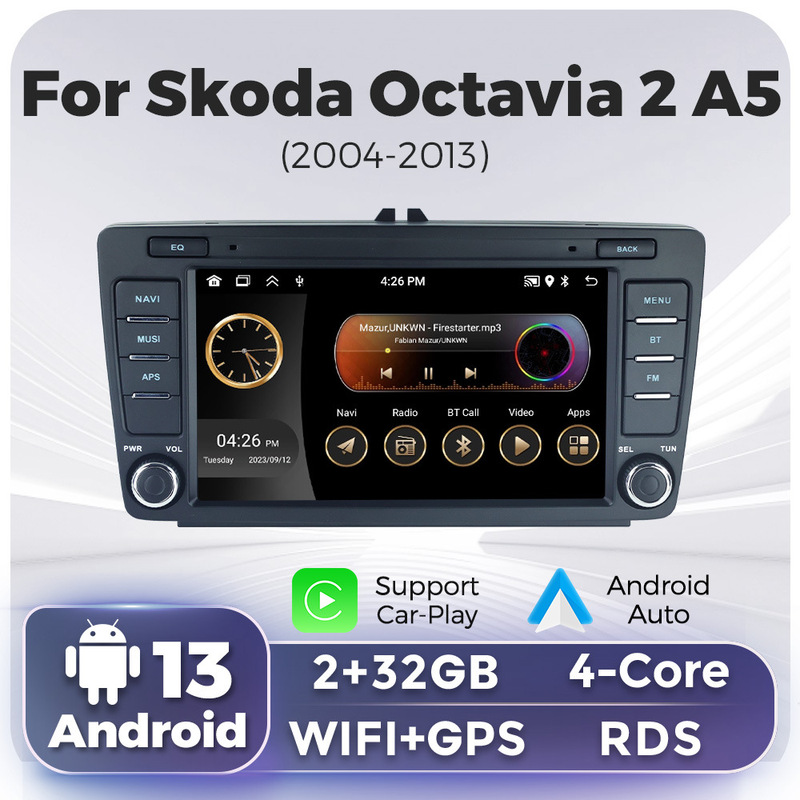 For Skoda Octavia 2 A5 2004-2013 Skoda Octavia 7 "dedicated Android navigator For Skoda Octavia 2 A5 2004-2013 Skoda Octavia 7 "dedicated Android navigator