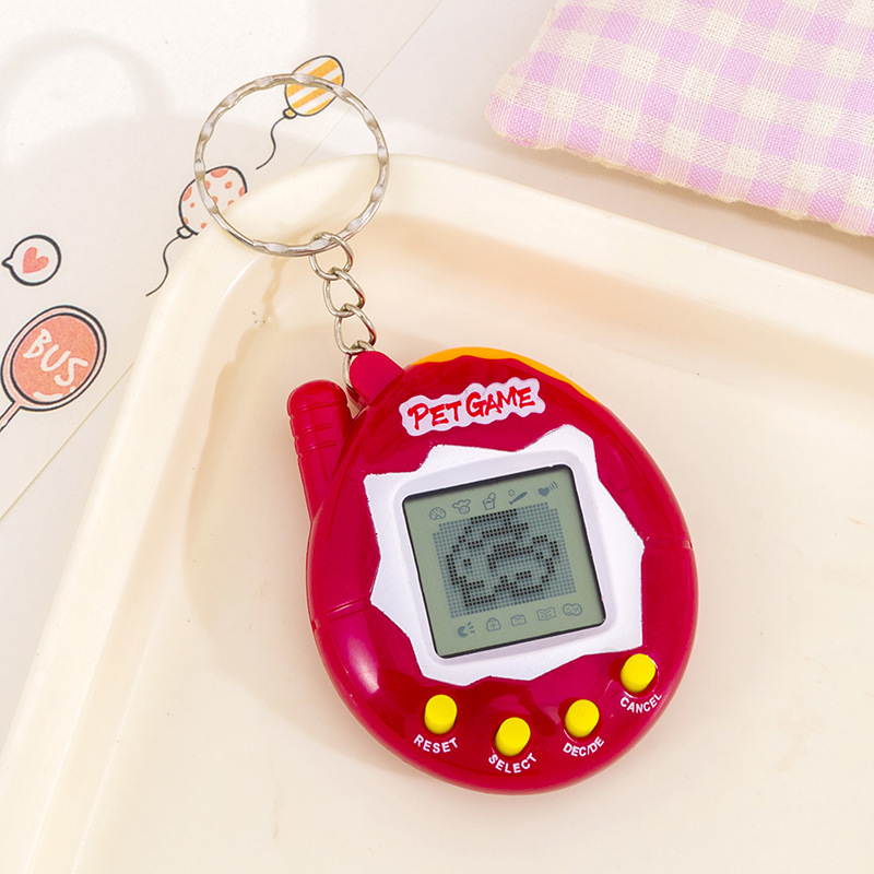 Retro red Tamagotchi