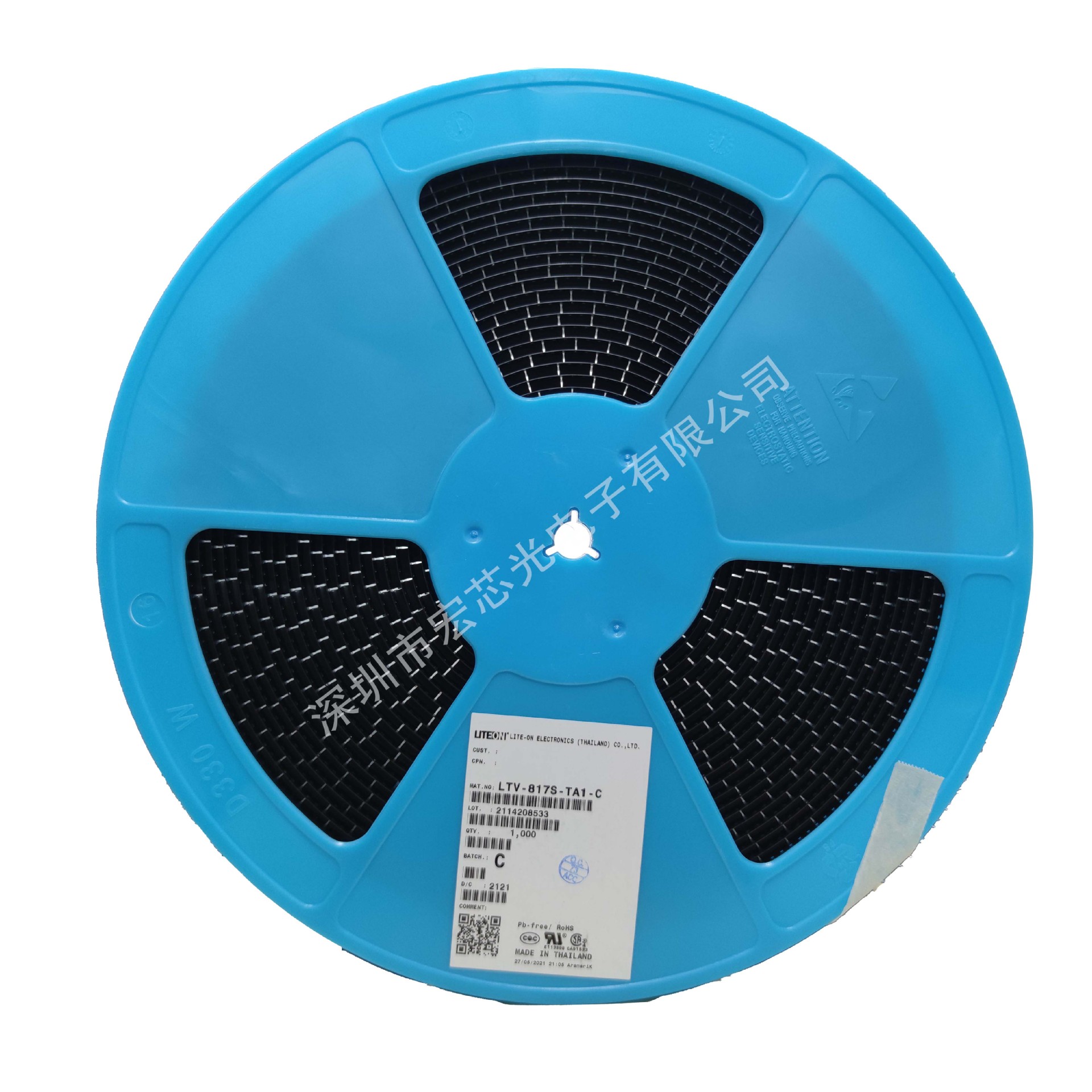 EL817(B)-FG亿光晶体管 光耦晶体管EL817(B) 亿光光耦无卤胶封装