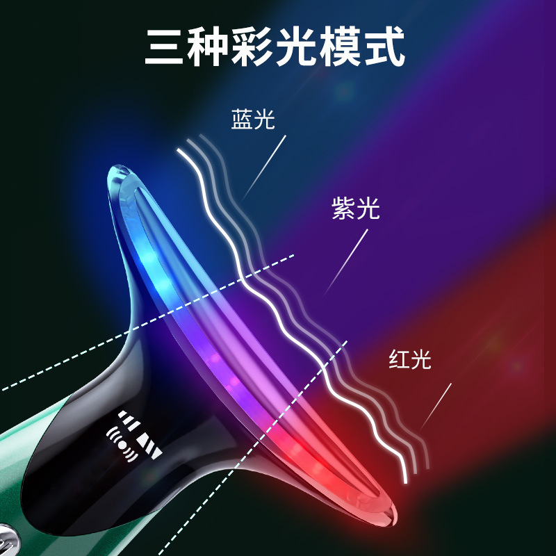 康佳电动仪颈椎按摩仪美颈仪多功能颈部震动热敷美容仪器小礼物|undefined