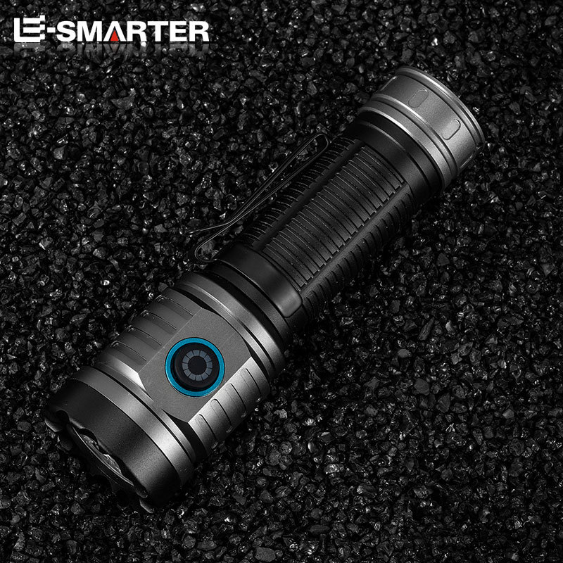 Cross-border linterna al aire libre aleación de aluminio impermeable al aire libre camping Luz Portátil clip de la pluma linterna eléctrica