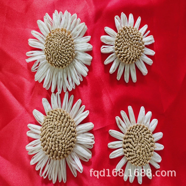 PPP трава подсолнух трав Рафила ромашки сети красная пляжная обувь цветы модная сумка аксессуары аксессуары салона