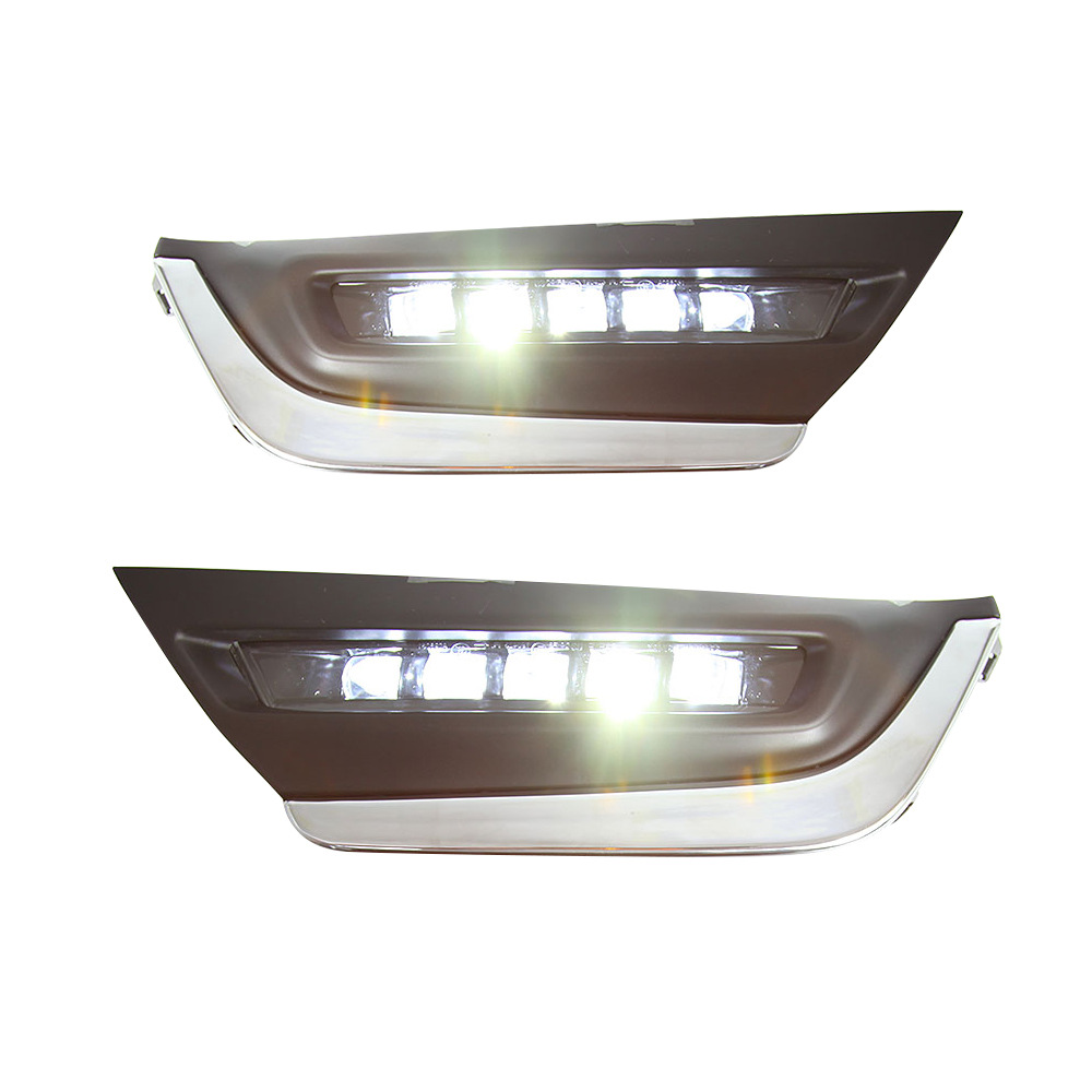 Apto para luces de circulación diurna Honda CR-V modelos 17-18-19, luces de circulación diurna CRV, luces antiniebla CRV, luces antiniebla originales CRV