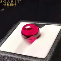 Caibao Ювелирные Изделия Обязуется 14.33ct Обычная Натуральная Рупеле Турмалин Кольцо С Непокрытым Камнем Оптом