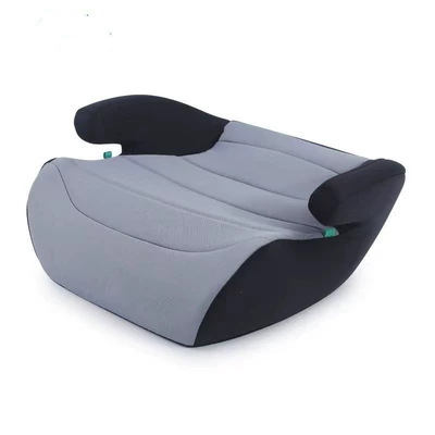 Car child safety seat for 3-12 Years Old, Portable - charcoal-gray-auxiliary-strap