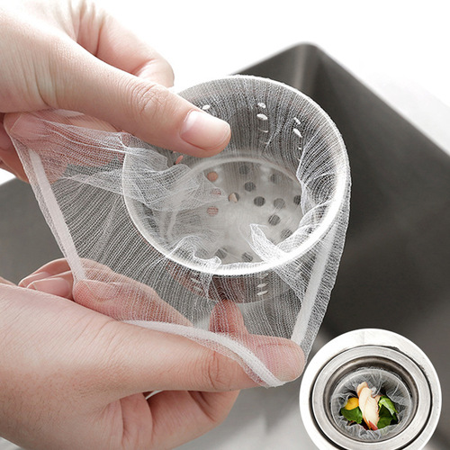 Kitchen drain residue filter garbage bag anti-clogging vegetable basin water bag sink garbage filter water-cut bag