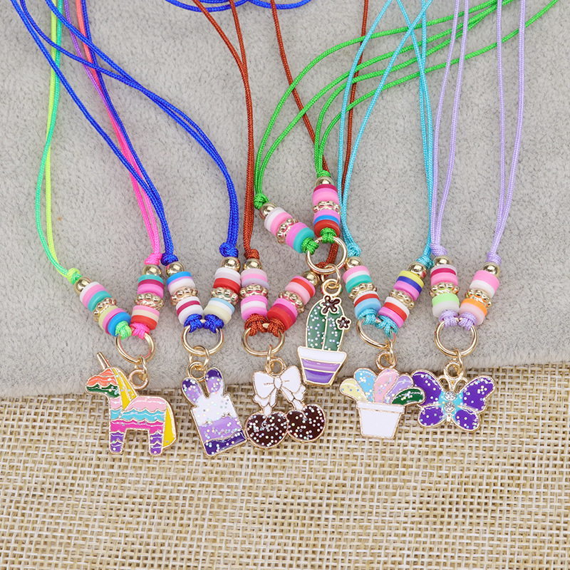 Fashion Heart Shape Butterfly Alloy Stoving Varnish Kidu0027S Bracelets