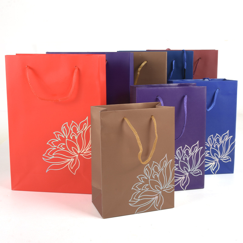 手提袋首饰袋礼品袋白卡纸袋珠宝首饰袋子外包装纸质商务馈赠