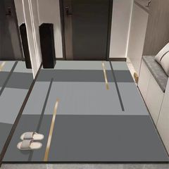 珪藻泥は裁断できます。家に入るドアを敷いて、ドアを掃除します。