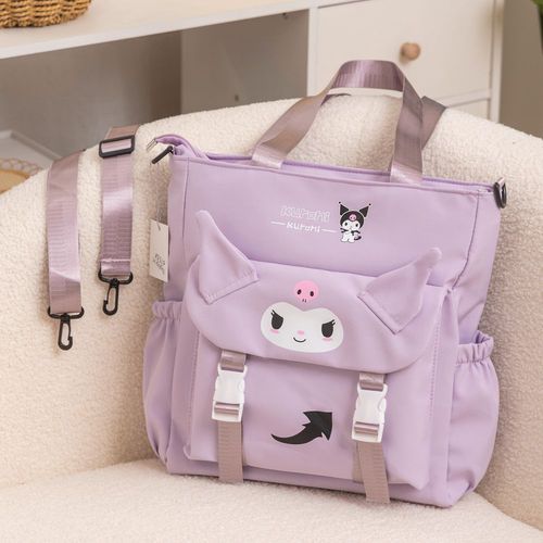 Cartoon large-capacity shoulder bag, fashionable handbag, new crossbody bag, simple mommy bag, versatile commuting tote bag