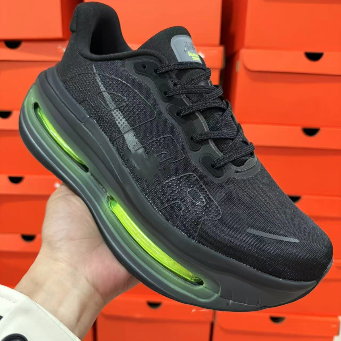 New Full-Length Air-Cushioned Vomero Ppemium Cushioning Thick-Soled Running Shoes, Marathon Training Shoes for Men and Women