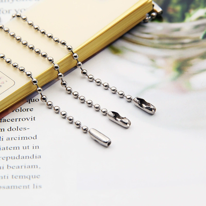 DIY ювелирные изделия ручной работы металлические гальванические стеклянные бусины цепи производителей оптом плюшевые игрушки Круглый бисер тег железные бусины цепи