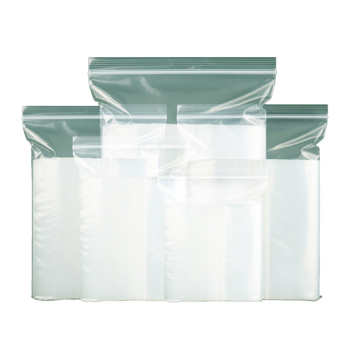 スポットpeプラスチックビニール袋シール袋透明ソリッドクリップバッグシール袋卸売り印刷食品自己シール袋