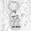 Amazon Selling Father's Day Gift Daddy is My Hero Creative Cartoon Stainless Steel Cap