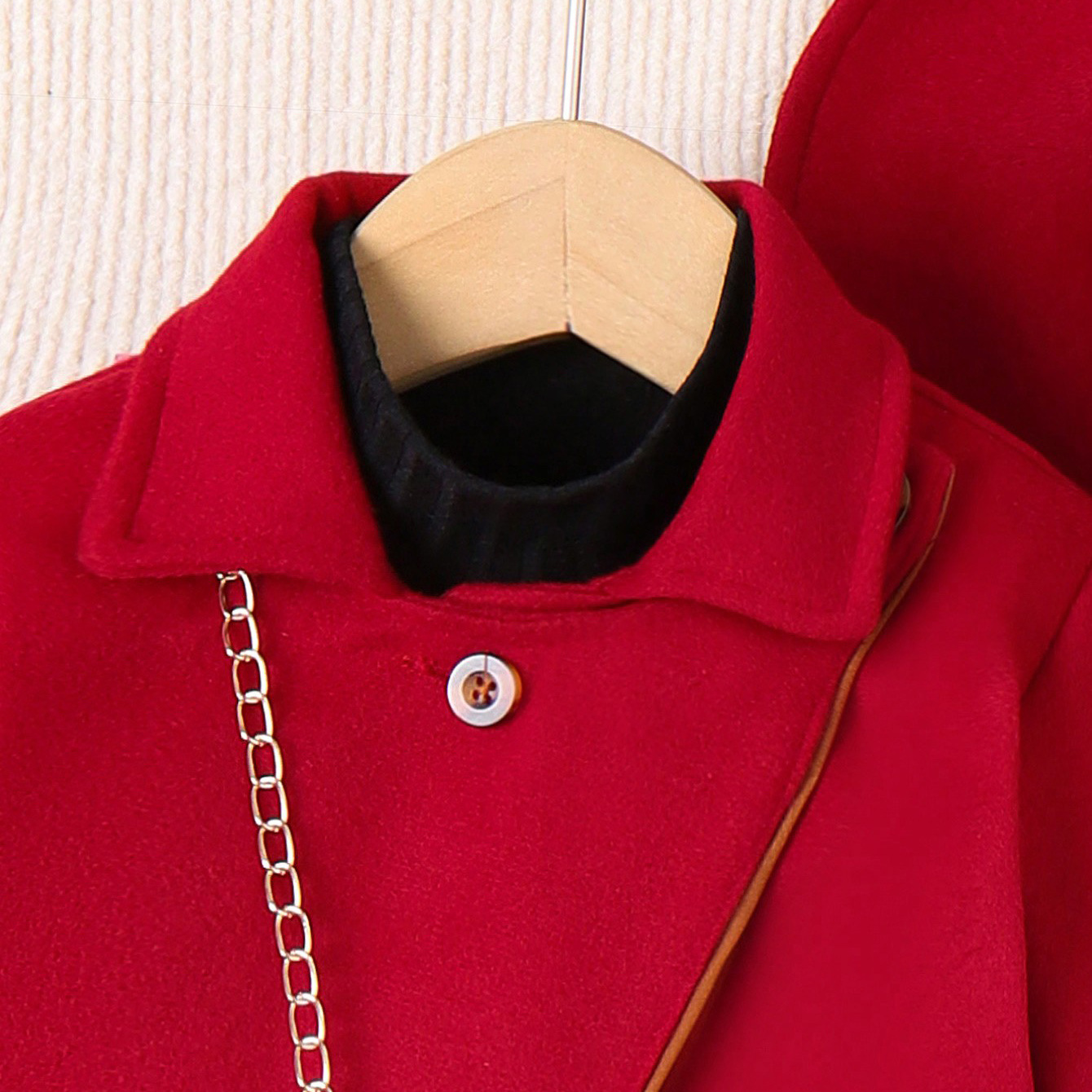 Mädchen Set Mit Langarmshirt Und Faltenrock Für Den Winter_voghion.com