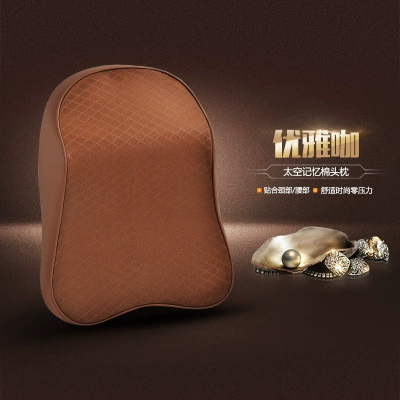 Pillow and Lumbar Support, Mesh Fabric, Headrest - elegant-cafe