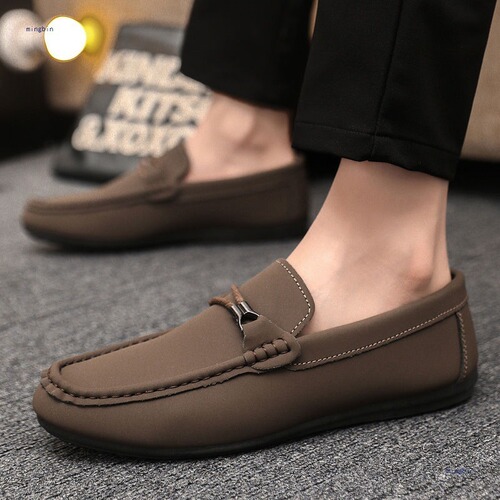 Casual shoes lazy shoes foot fashion one-step shoes for men trendy men's shoes foot pinto shoes for men casual versatile shoes