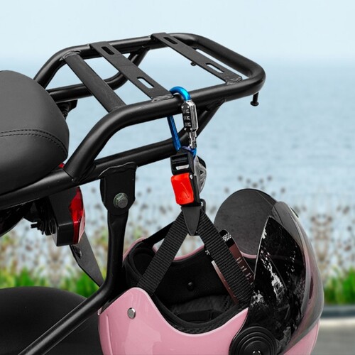 [Factory direct sales] combination lock, padlock, D-type backpack carabiner, luggage bag lock, reminder rope, luggage lock