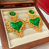 Retro earrings, advanced fashionable accessory, high-quality style, wholesale