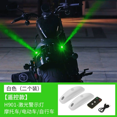 Tail light Warning Strobe Light, Anti-Rear Collision - h901-white-two-pack