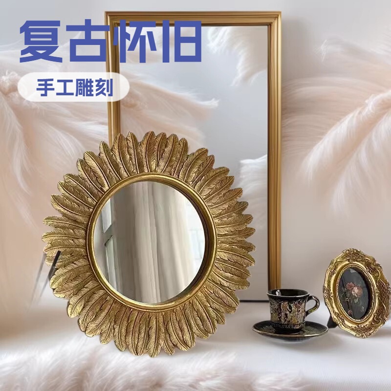 Handmade Photo Frame Retro Decoration Living Room Special Hanging Picture Frame Wholesale Bedroom Entrance Sofa Waterproof Simple and Cute