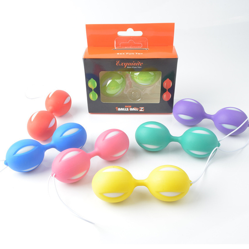 Silicone shrink ball vagina tightening dumbbell smart ball postpartum recovery vagina tightening exercise device sex toys