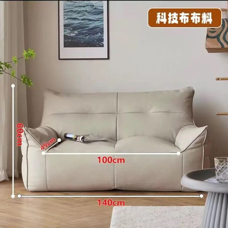 Fábrica directa sofá perezoso pequeño tipo de casa reclinable silla tatami sala de estar dormitorio alquiler individual sección balcón