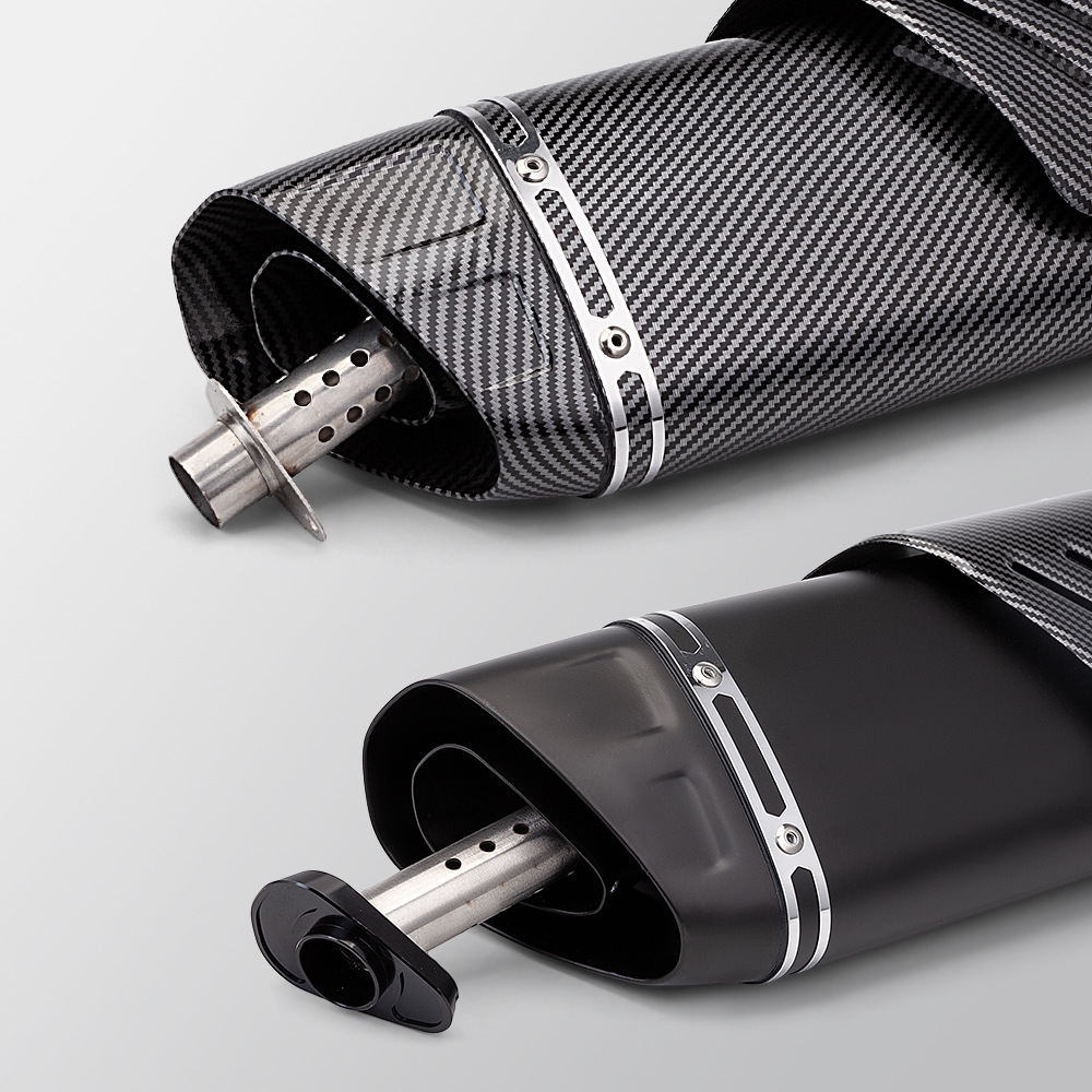 K10 Tail General Exhaust Pipe 51MM Non-destructive Installation CBR650R ZX4R 800 321R 250RR