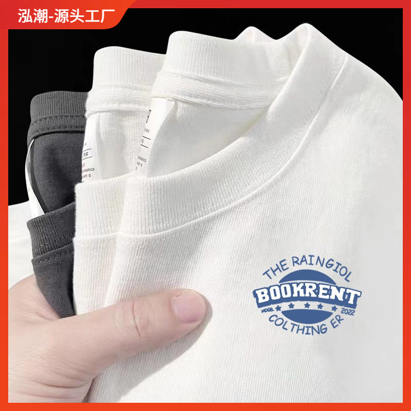 2024 spring and summer new short-sleeved T-shirt men's bottoming shirt Japanese style fresh trendy bottoming shirt inner clothes