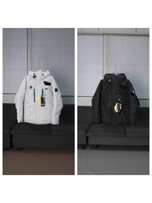 Japanese version of North Face RETROHIMALAYAN Himalayan Mountaineering Series hooded white duck down jacket