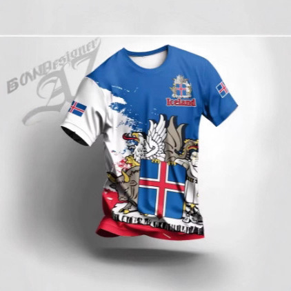 Fashionable football summer T-shirt