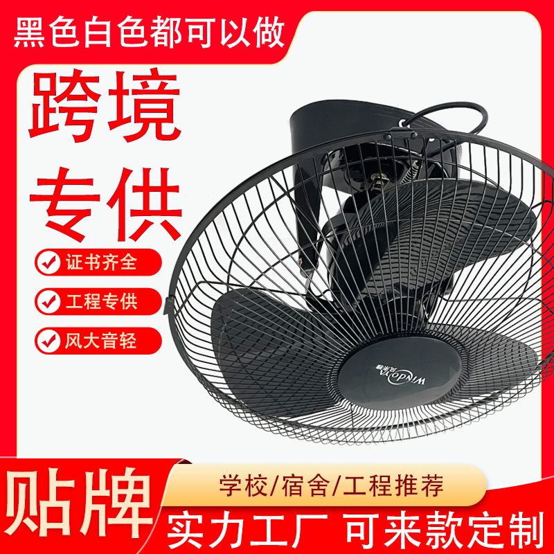 Cross-Border Customization Factory Direct Sales Direct Manufacturer Ceiling Fan Roof Fan 110V Oem Ceiling Fan