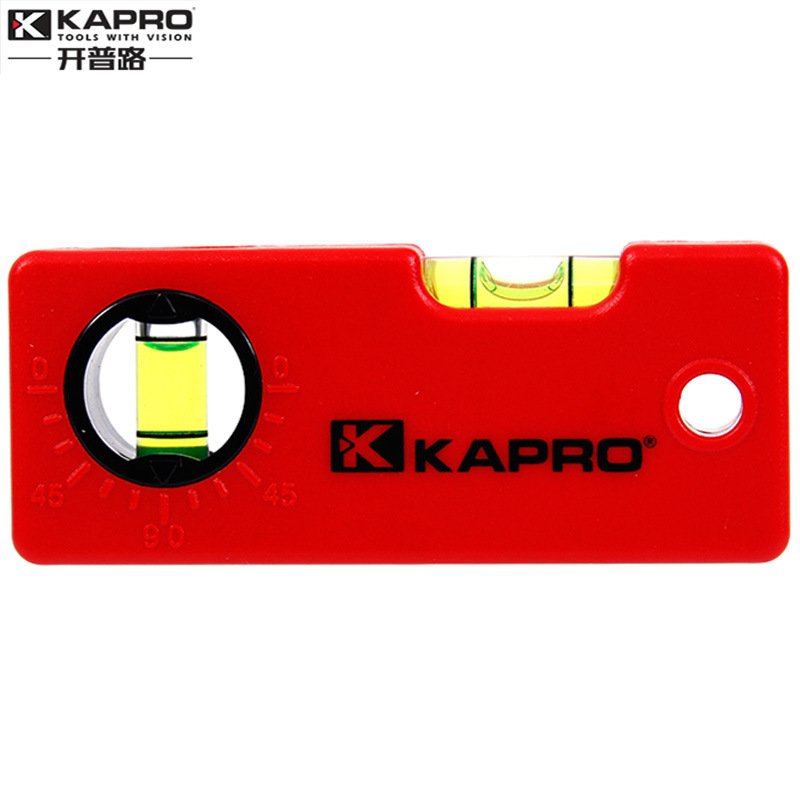 以色列KAPRO开普路迷你水平尺 微型袖珍便携水平仪塑料平水尺 245