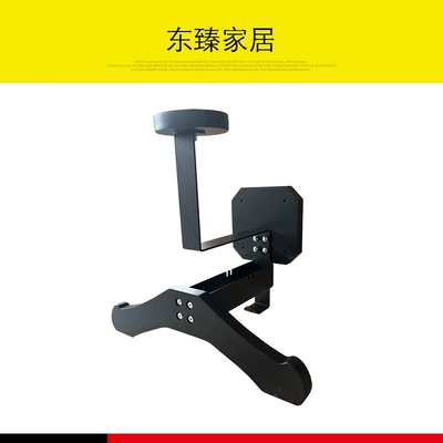 Motosiklet dəbilqə rəfləri Hat Accessories Wall Mount Riding - black