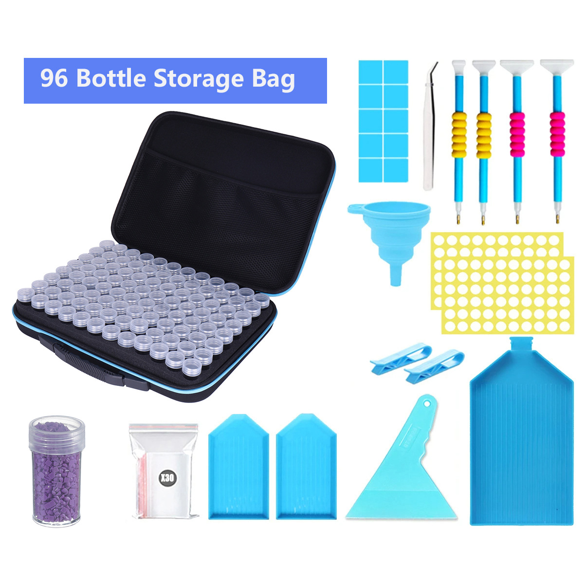 블루 960 구획 (전체 도구 _ 액세서리 포함)