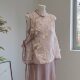 New Chinese Style Vest Thin Summer Pink Purple Young Mesh Vest Outer Wear Blouse Improved Cheongsam Top Sleeveless