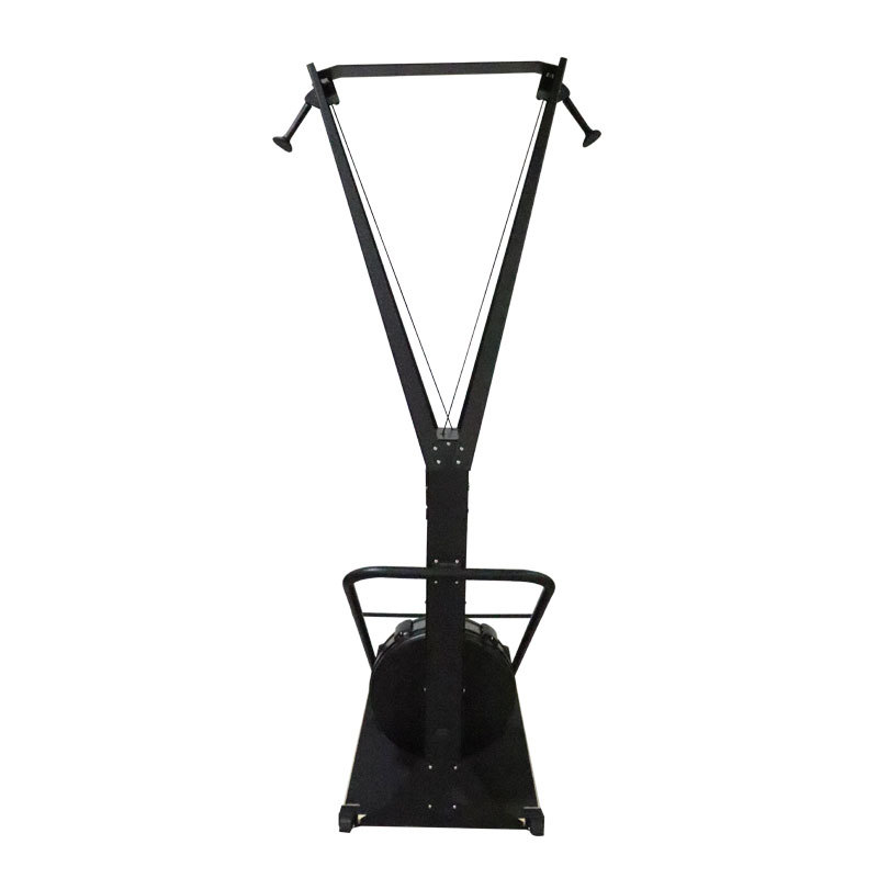 Equipo de fitness comercial de comercio exterior, máquina de esquí con resistencia al viento aeróbico, entrenamiento de fuerza del brazo, máquina de esquí con resistencia al viento C2 para el hogar en interiores