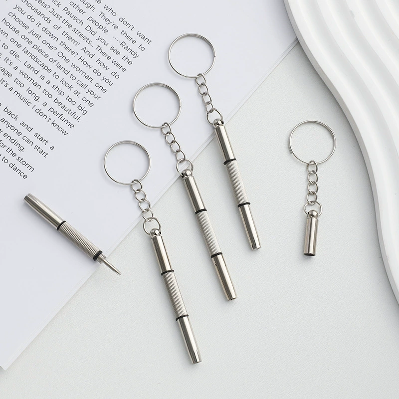 [Отвертка для очков] Портативная многофункциональная трехцелевая отвертка, аксессуары для очков, ремонтная отвертка «три в одном»